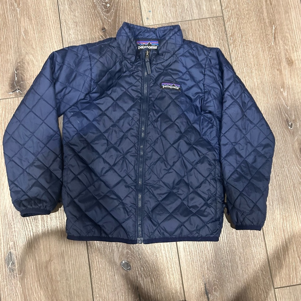 Blue nano Patagonia jacket